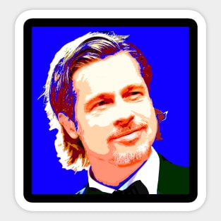 brad pitt Sticker